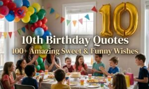 10th Birthday Quotes: 100+ Amazing Sweet & Funny Wishes