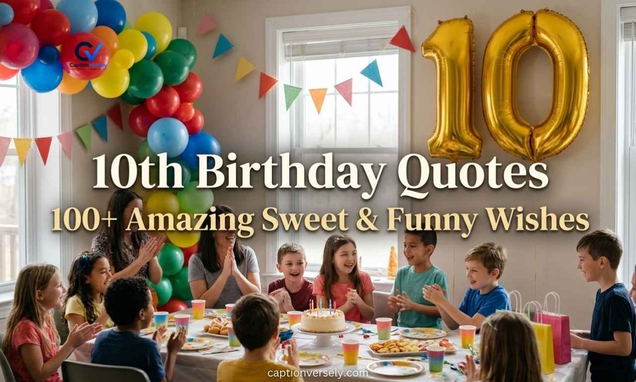 10th Birthday Quotes: 100+ Amazing Sweet & Funny Wishes