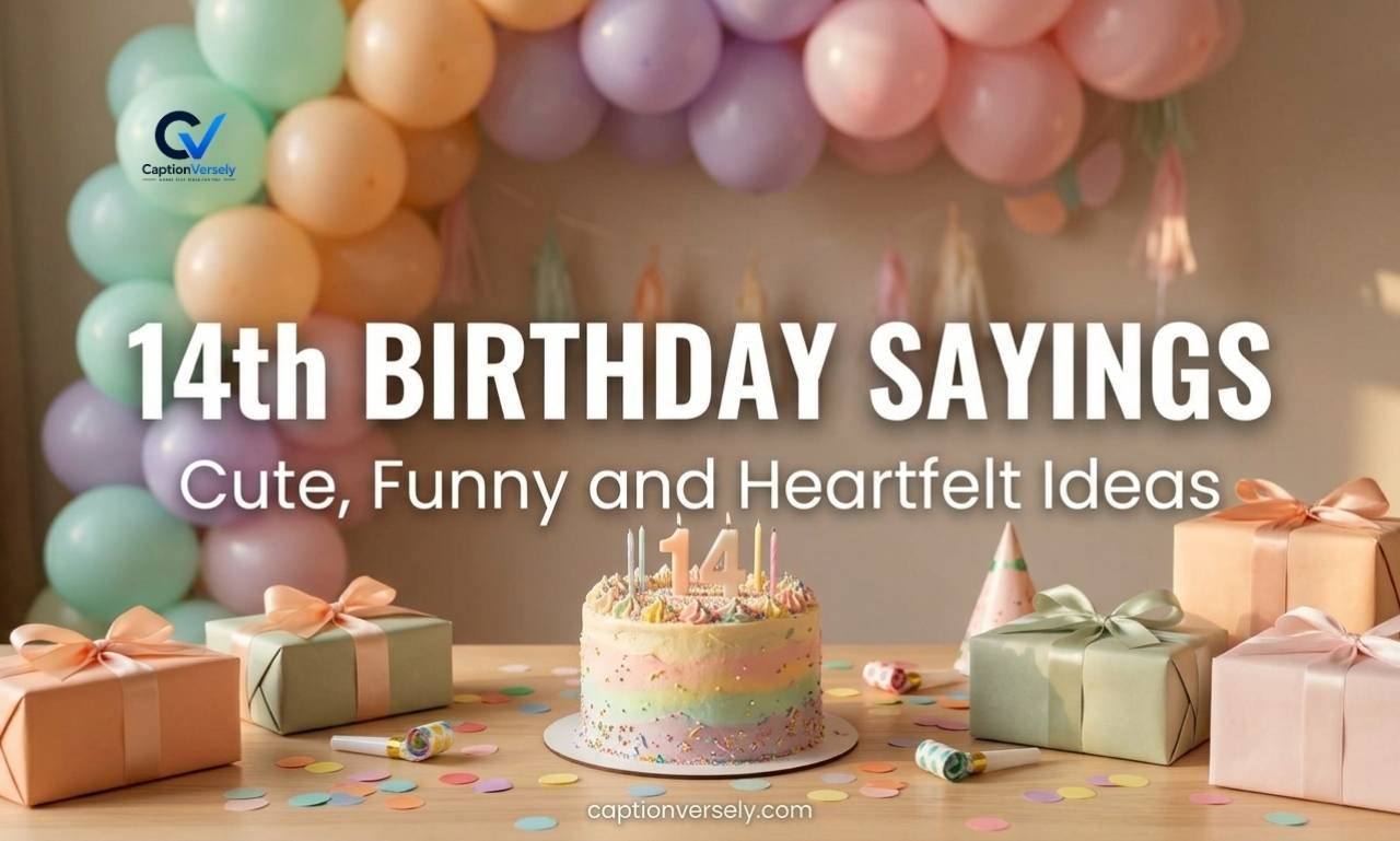 14th Birthday Sayings: Cute, Funny and Heartfelt Ideas