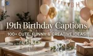 19th Birthday Captions: 100 Cute, Funny & Creative Ideas