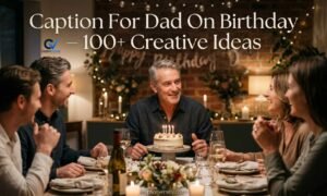 Caption For Dad On Birthday – 100+ Creative Ideas