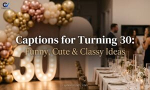 Captions for Turning 30: Funny, Cute & Classy Ideas