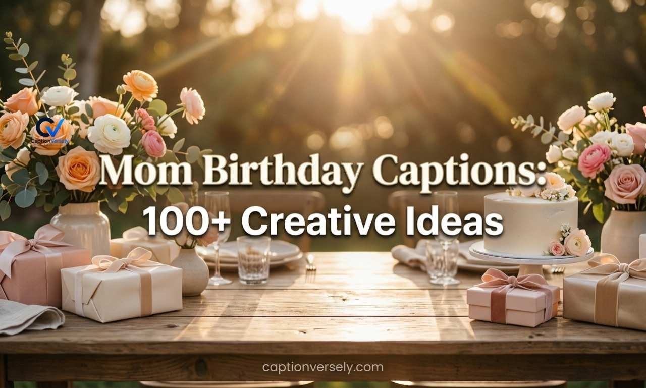 Mom Birthday Captions: 100+ Creative Ideas