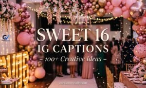 Sweet 16 Ig Captions – 100+ Creative Ideas